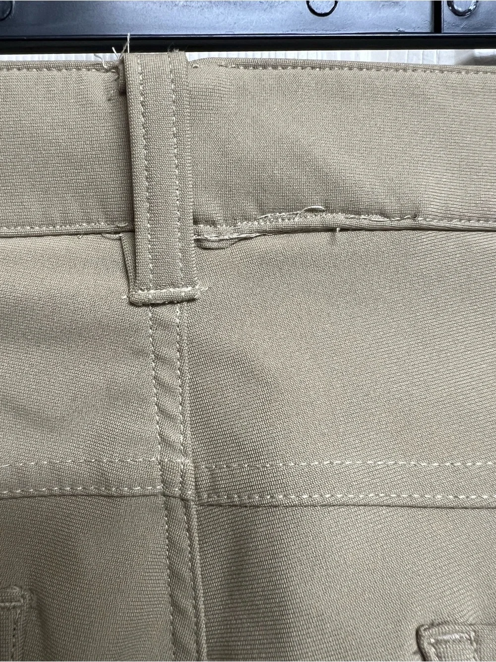 Lululemon ABC Classic-Fit Men’s Sz 38 Beige Warpstreme Pants Trousers *Flaw*